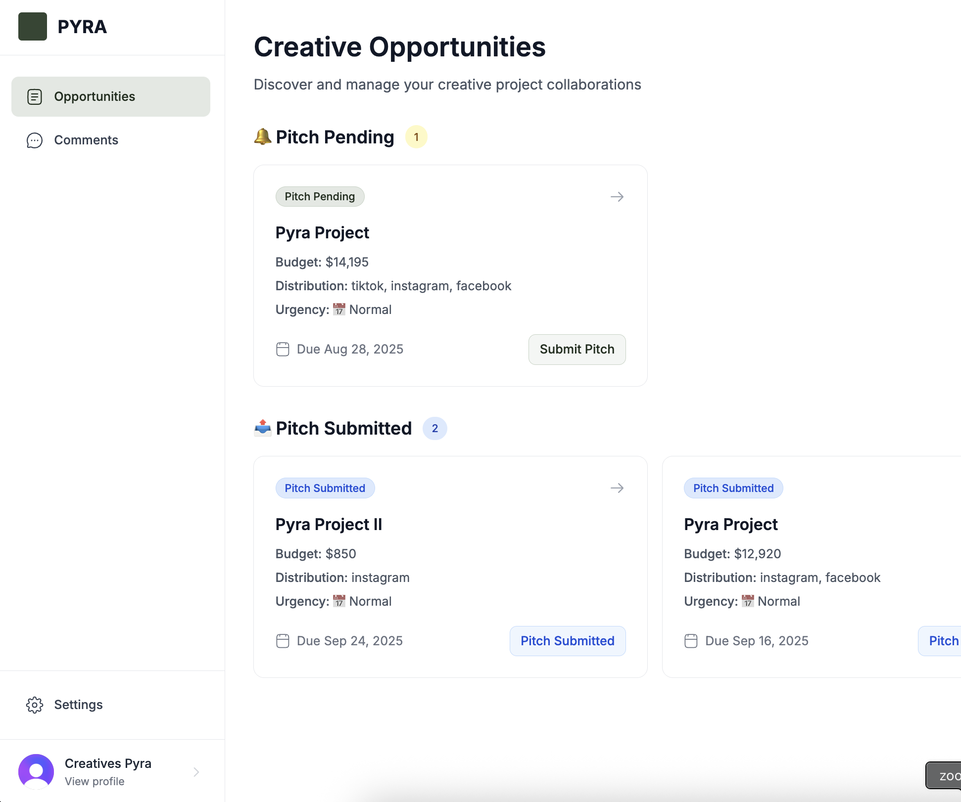 PYRA Platform Overview